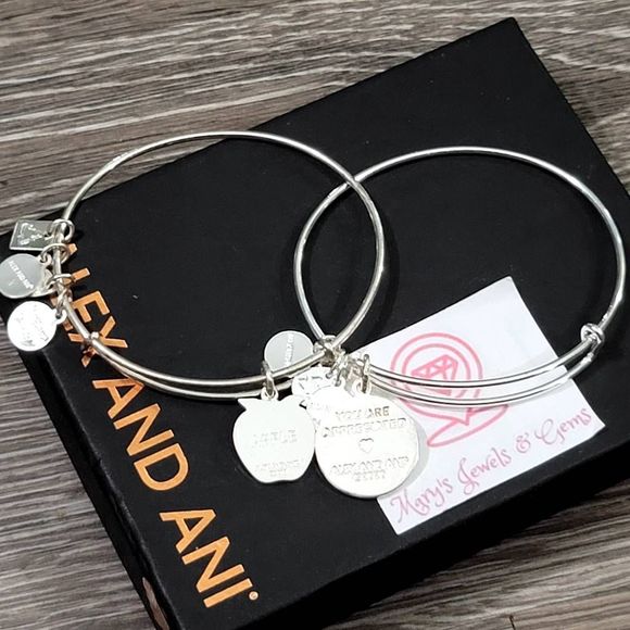 Alex and Ani Teacher Appreciation Bangle Bracelets - Picture 6 of 9